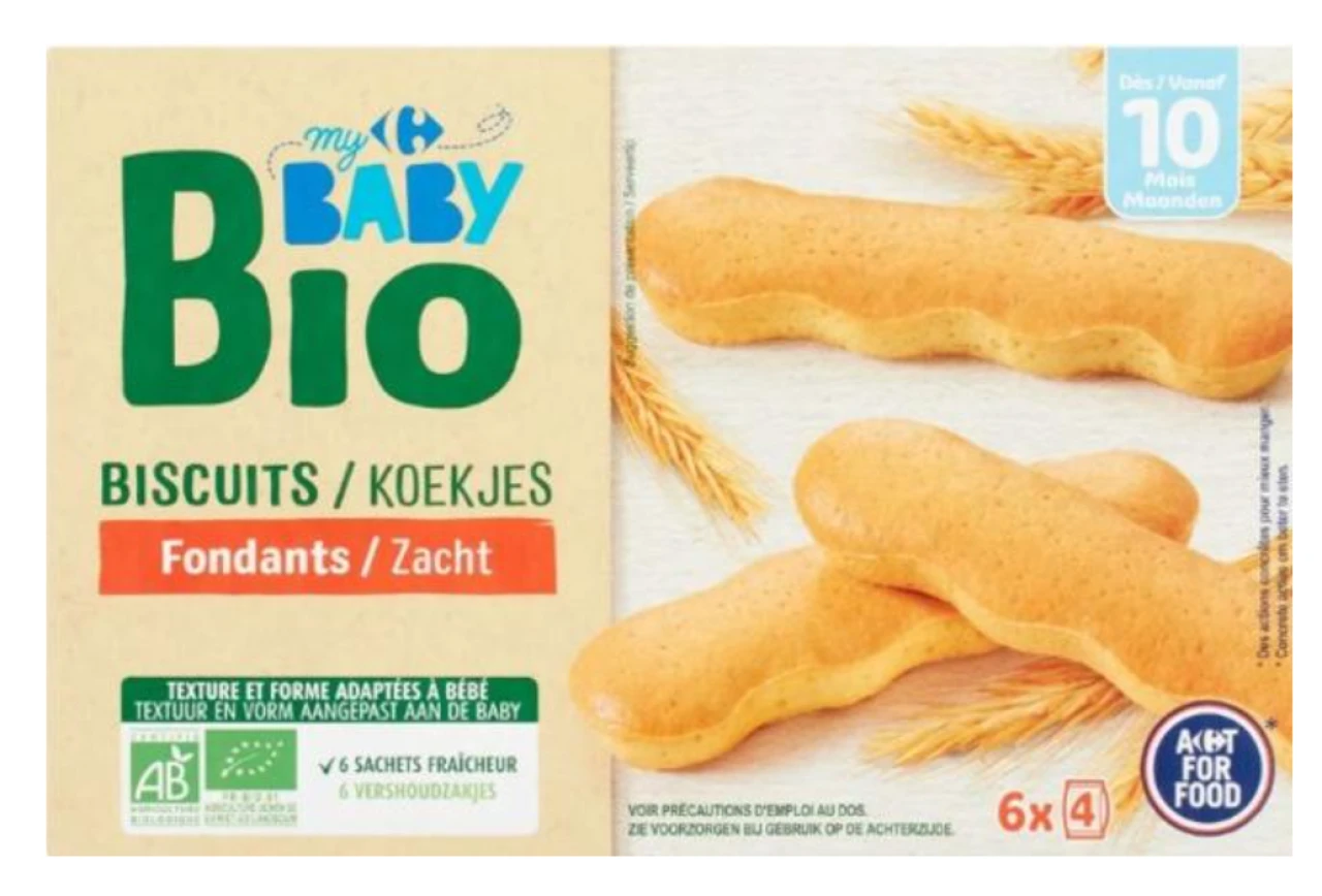Carrefour’un organik bebek bisküvisinde kanserojen!