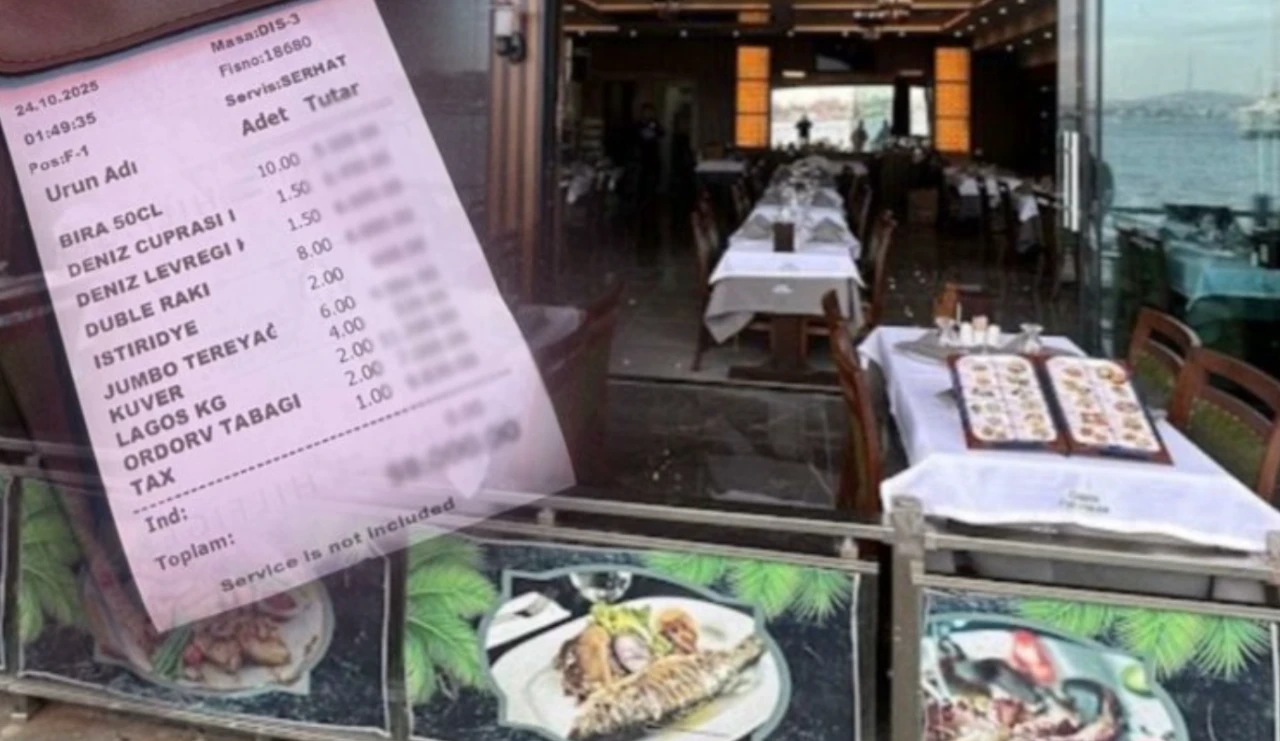 Turiste 59 bin lira hesap çıkaran restorana ceza
