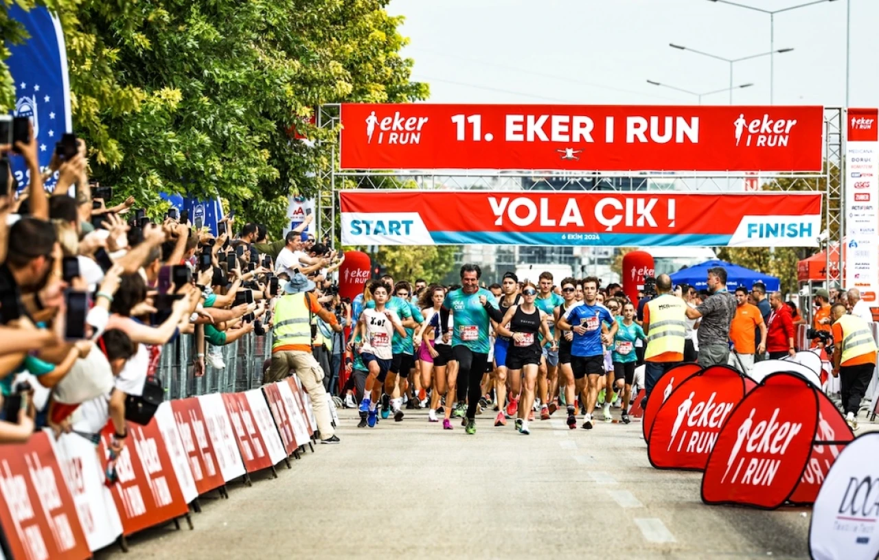 12. Eker I Run koşusunda adımlar iyilik için atılacak