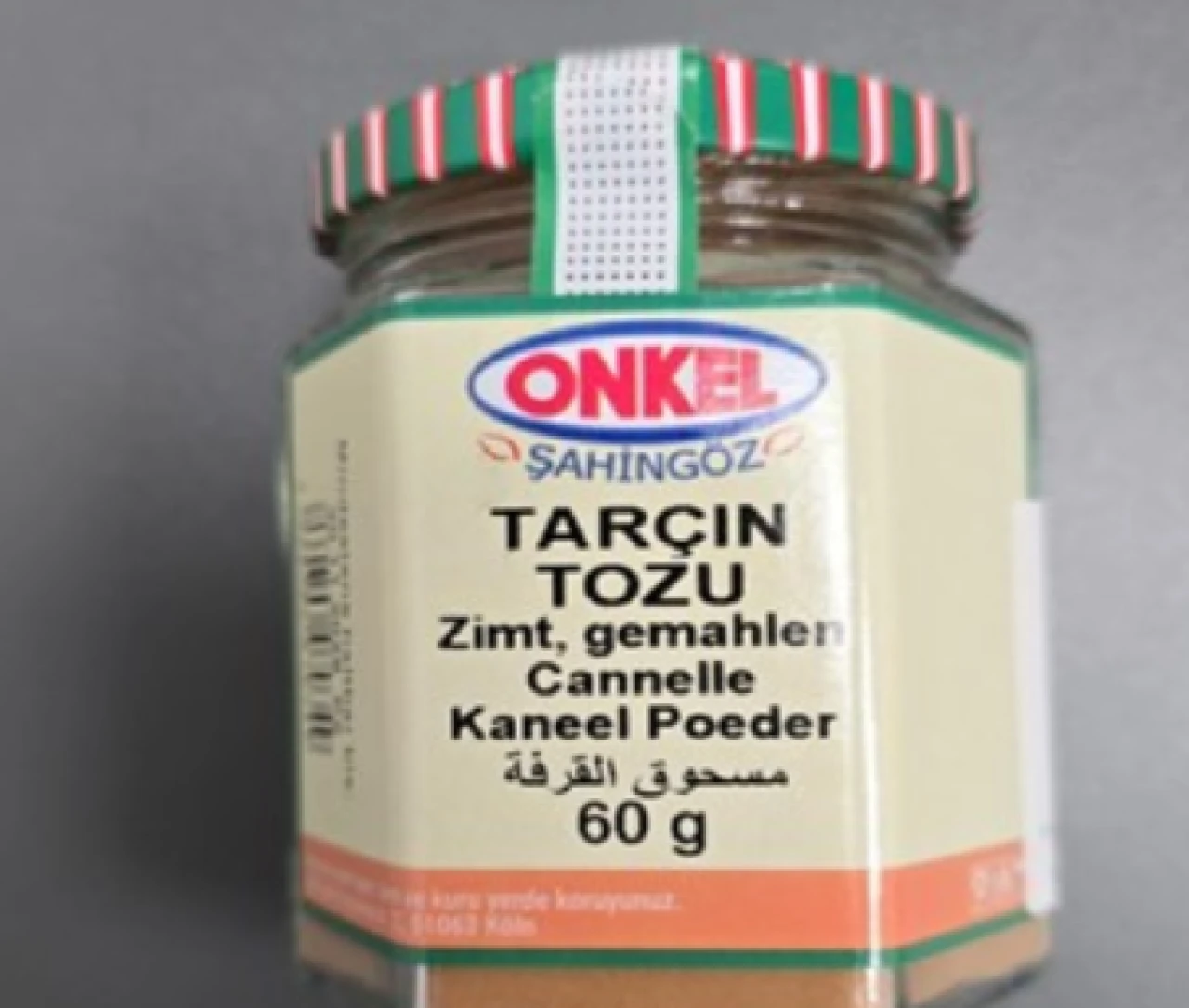 Türk markası tarçında kurşun tespit edildi.. O ülkeye dikkat!