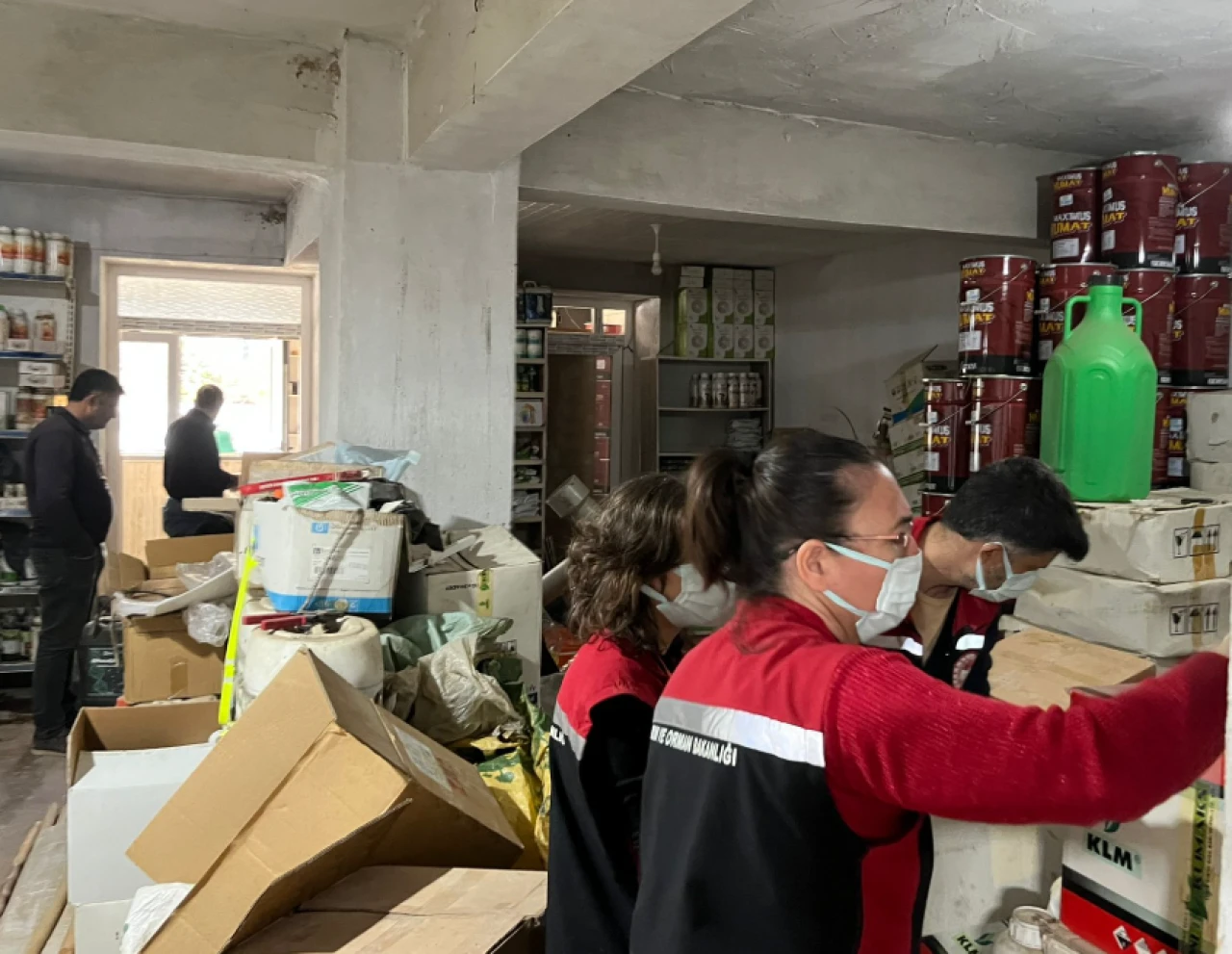 Soframızı zehirleyen depo denetimle ortaya çıktı