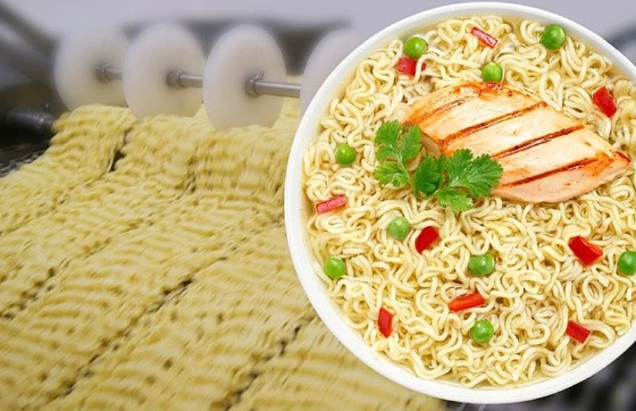 Türkiye fabrikası yılda 1.2 milyar noodle üretiyor