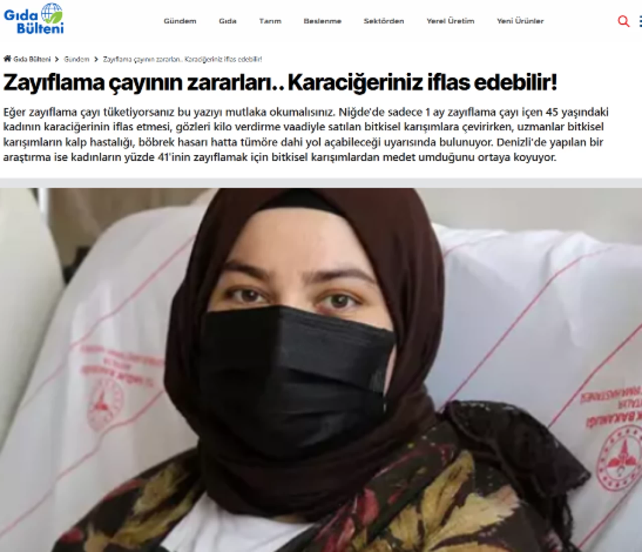 6 ay önce uyarmıştık: Zayıflamak isterken karaciğerini bitirdi