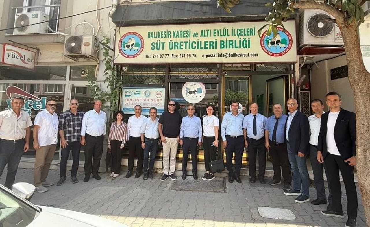 Süt sektörünün geleceği için saha ziyaretleri başladı