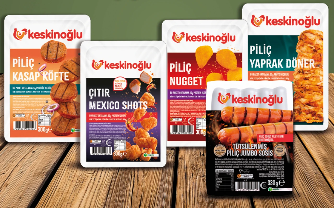 Keskinoğlu Worldfood İstanbul’da tütsülenmiş piliç sosisi tanıttı