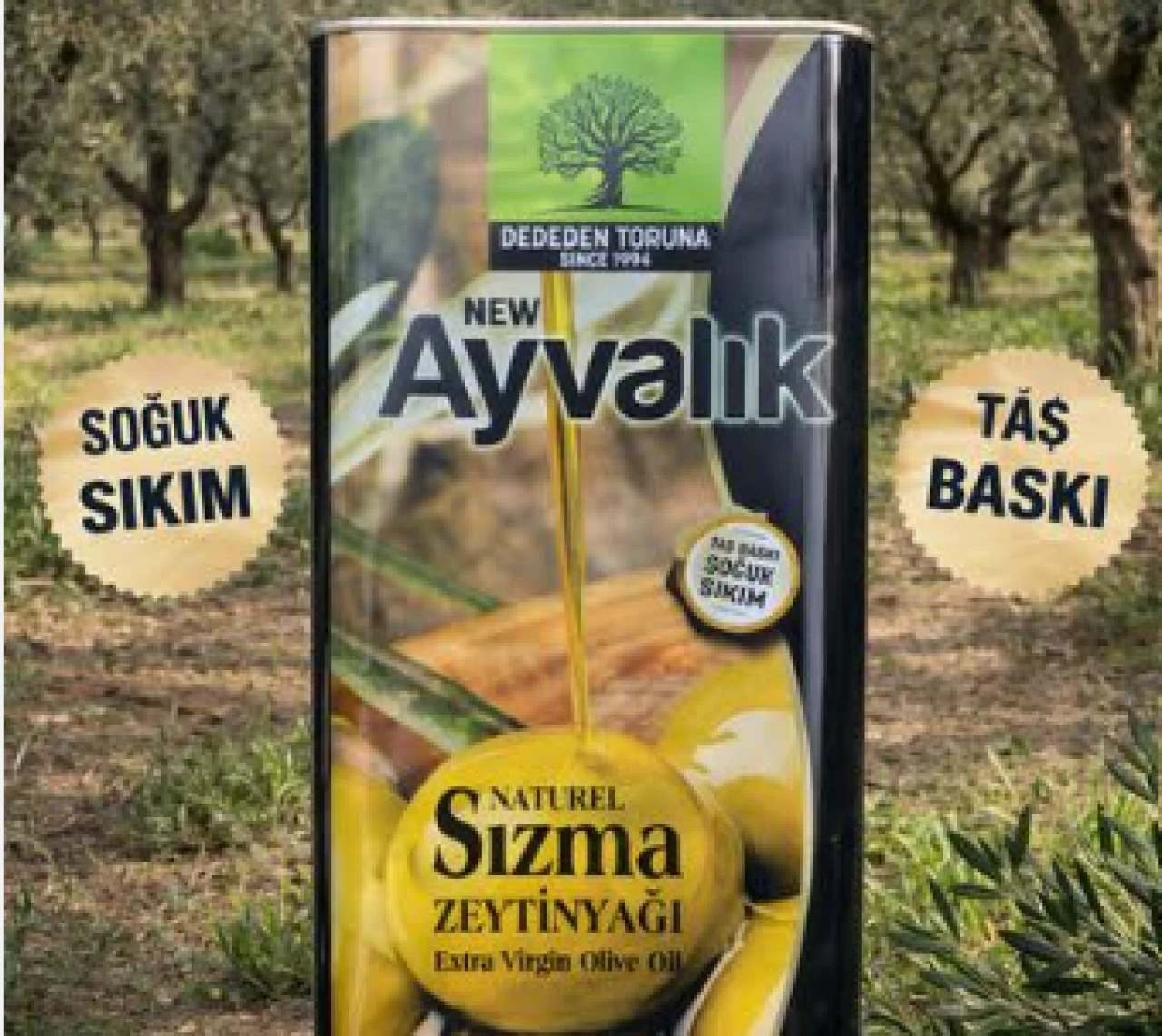 Tağşişin böylesi; Rize'de Ayvalık zeytinyağı üretmiş!