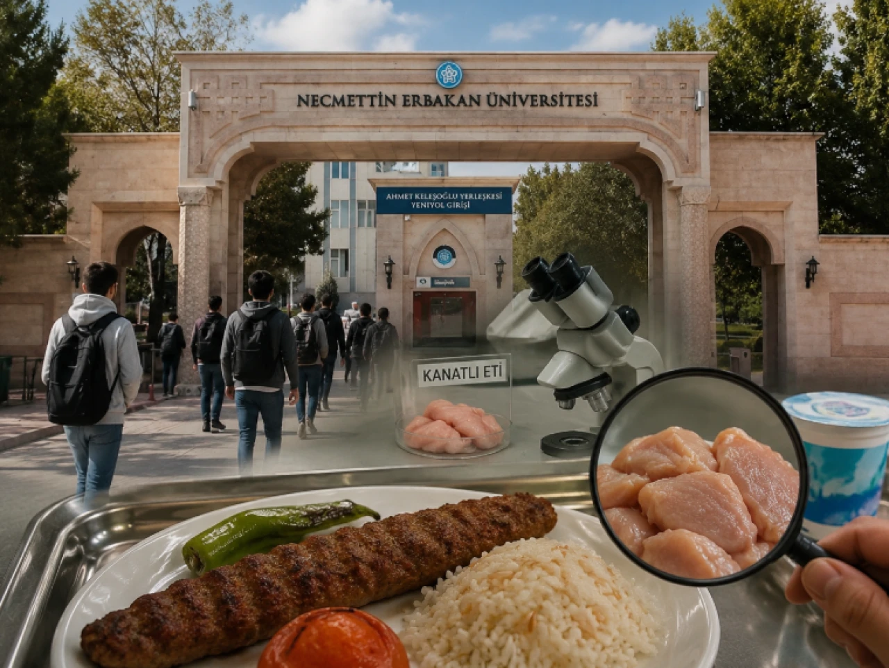 Üniversite kafeteryasında "Adana kebap" diye tavuk yedirmişler: Tağşiş listesinde devlet üniversitesi de var