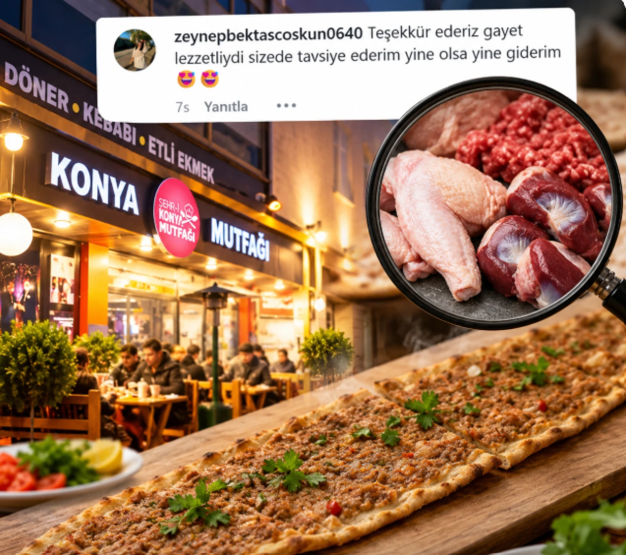Şehrin efsane lezzetine tağşiş karıştırdı; Müşteri yine olsa yine yerim dedi