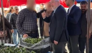 Vatandaşa küfürü duyunca Başkan pazar bastı!