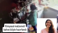 Kimyasallı kahveyi içince yoğun bakıma kaldırılan mühendisin kamera görüntüleri