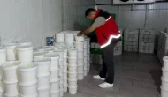 Hatay'da etiketsiz 2,3 ton süt ürünü imha edildi