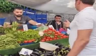 Fahiş fiyatla satış yapan pazarcı ile Başkan Bahadır'ın diyaloğu tepki çekti
