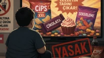 Çikolata, cips ve şekerlemeye reklam yasağı!