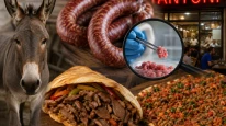 Yine Mersin yine eşek eti; Tantuni, lahmacun ve sucukta tek tırnaklı eti çıktı