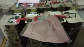 Zeytiniyle ünlü ilçede 15 ton sahte zeytinyağı