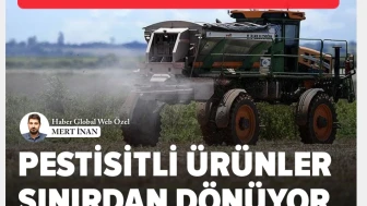 Pestisit tehdidi haberimiz Haber Global'in manşetinde