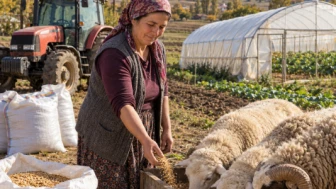 Belediyeden çiftçiye mazot ve gübre, kadın yetiştiriciye yem: desteği