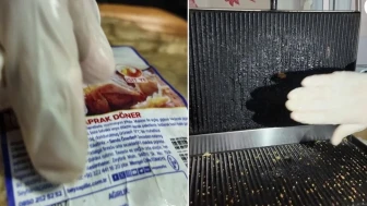 Okul kantininde şoke eden görüntü! Son tüketim tarihi 1 yıl önce dolmuş tavuk döner bulundu