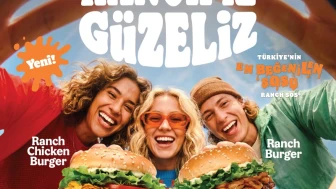 Burger King’ten ranch sos odaklı yeni burger serisi