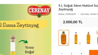 Sahtesi bile 2 bin TL; Tağşişli zeytinyağı da pahalandı!
