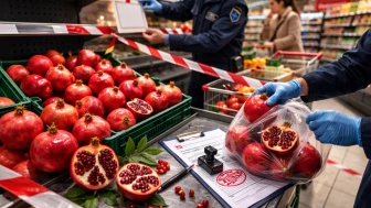 Türk narları Lüksemburg'ta raflardan toplatılıyor