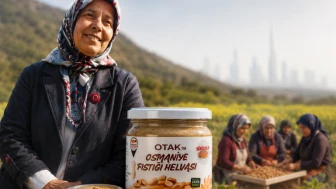 Köyden çıkan yöresel fıstık markası Dubai'de raflarda!