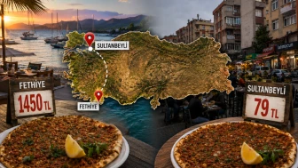 Bir lahmacun iki Türkiye; Sultanbeyli'de 79 TL, Fethiye'de 1450 TL