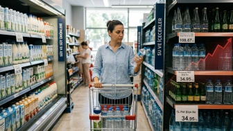 Su sütten pahalı hale geldi! Premium suların litresi 100 TL'yi aştı