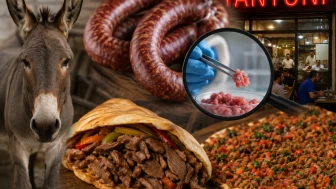 Yine Mersin yine eşek eti; Tantuni, lahmacun ve sucukta tek tırnaklı eti çıktı