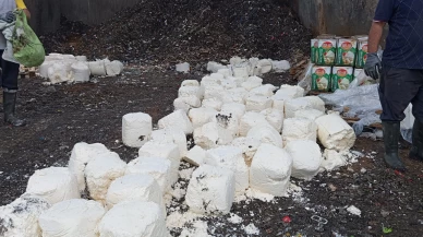 İzmir’de bozuk peynir operasyonu: Tonlarca ürün imha edildi