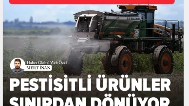 Pestisit tehdidi haberimiz Haber Global'in manşetinde