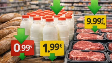 Ete süte ekmeğe KDV indirimi geliyor ama maalesef Türkiye'de değil!