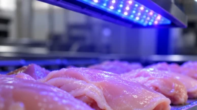 Tavuk zehirlenmesine karşı şaşırtan yöntem: Mavi ışık yüzde 99 etkili çıktı