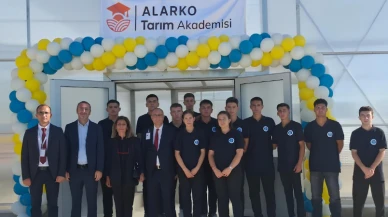 Alarko'dan arım öğrencilerine uygulama serası