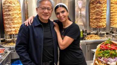 NVIDIA CEO'sunun Berlin'de Türk tavuk döneri keyfi: Bahşişi şaşırttı
