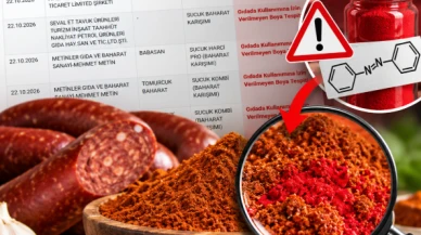 Sucuk baharatında kanserojen boya; Bakanlık tağşiş listesiyle 13 ürünü ifşa etti