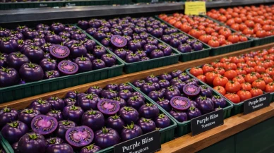 Genetiği değiştirilmiş mor domatesin satışı tartışma yarattı