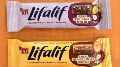 Sağlıklı atıştırmalık pazarında yeni ürün; Eti Lifalif meyve barları reyonlarda