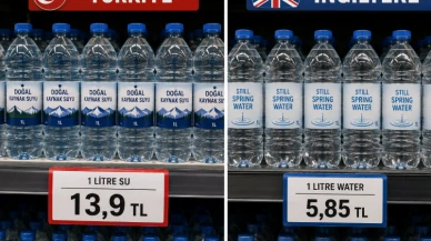 Şişe su İngiliz’e 6 TL, Türklere 14 TL