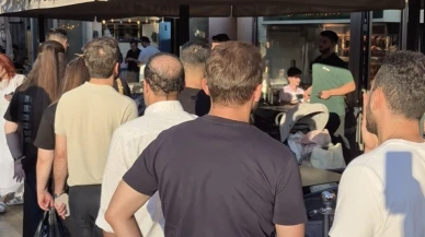 Bilal Erdoğan'ın tavuk restoranının önünde kuyruk