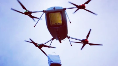 Drone kuryeyle gıda dağıtımı: Müşteriler en hassas gıdayı sipariş ediyor