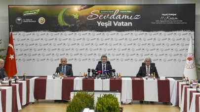 Bakan Yumaklı: “1 yılda 550 milyon fidan ve tohumu toprakla buluşturmayı hedefliyoruz”