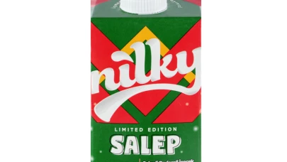 Vegan salep raflarda