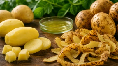 Patatesin en sağlıklı kısmını çöpe atıyoruz!