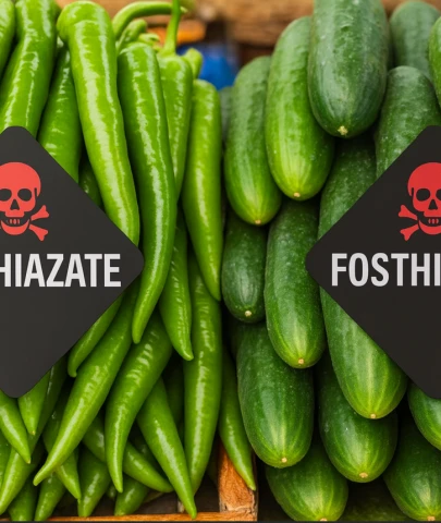 Bu biber ve salatalıklar 'sinir' bozar