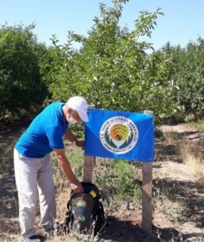 Pestisitsiz üretene 'mavi bayrak'
