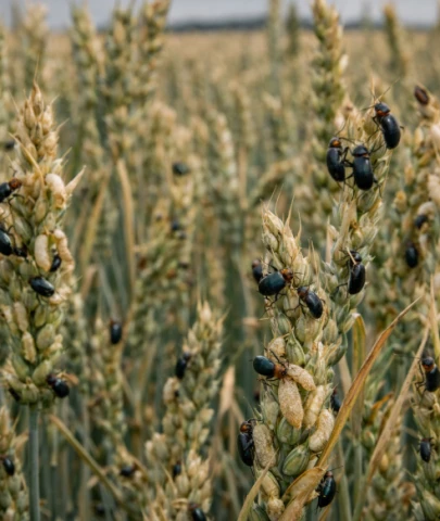 Böcekler daha aktif yaşıyor, buğdayda hasar artacak