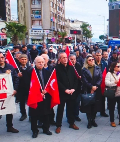 Zeytin üreticilerinden zeytinyağı eylemi!