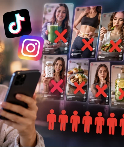 TikTok ve Instagram’daki diyet tavsiyelerine dikkat: 10 videodan 7’si yanıltıcı çıktı