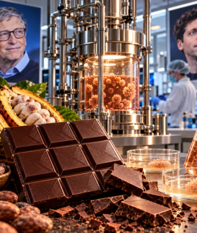 Yapay zeka devinin CEO'su ve Bill Gates'in desteklediği şirket yapay çikolata üretti
